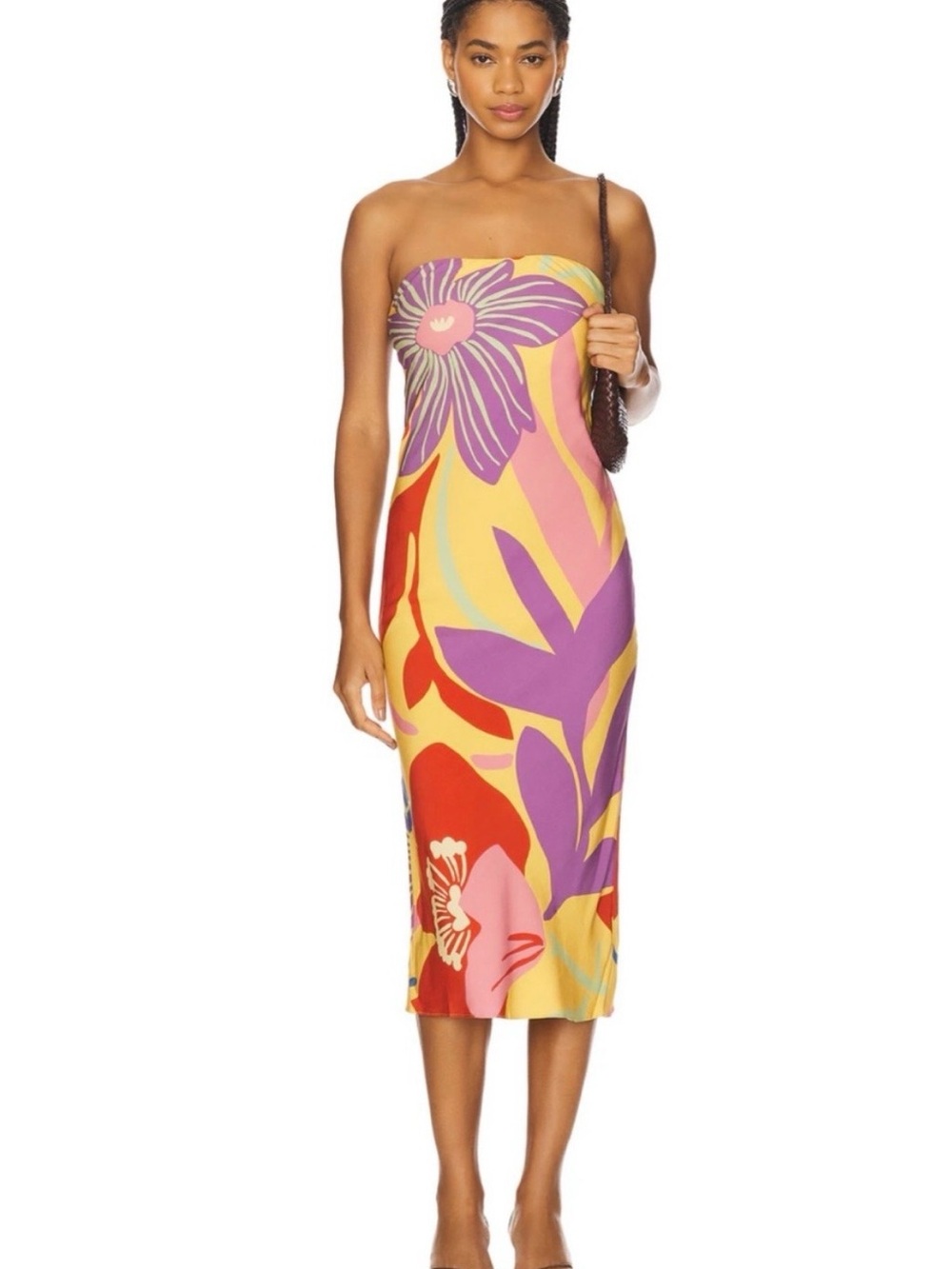 Amanda Uprichard Shiran Dress in
Pensacola Print  - NWT